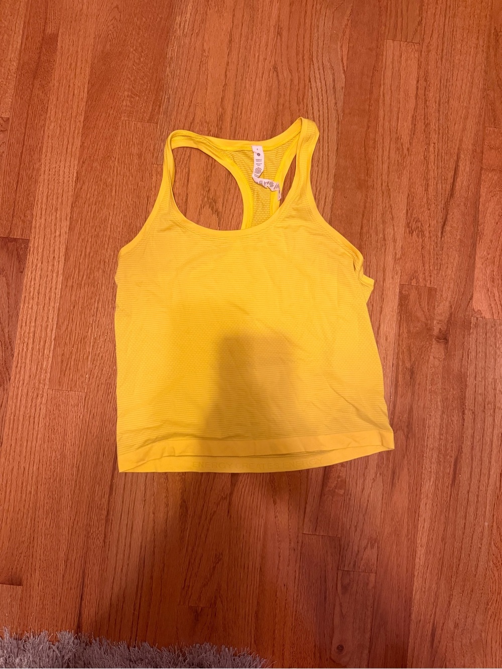 lululemon athletica Swiftly Tech tank Top Yellow